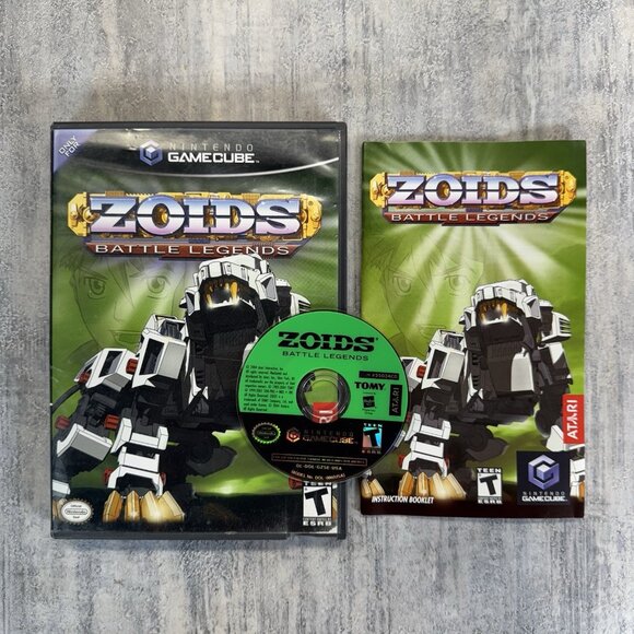 Zoids: Battle Legends In Original Box With Manual Nintendo GameCube Clean - Picture 1 of 5